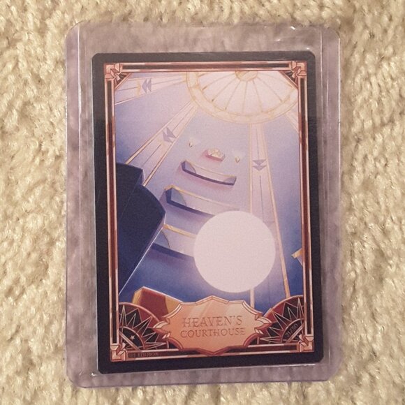 Hazbin Hotel Trading Card Lot of 2 The Heaven Embassy and Heaven's Courthouse - Picture 4 of 4